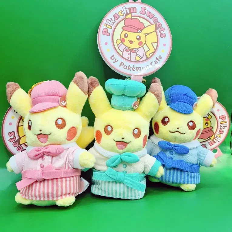 Pokemon Cafe Pikachu 3 types bulk