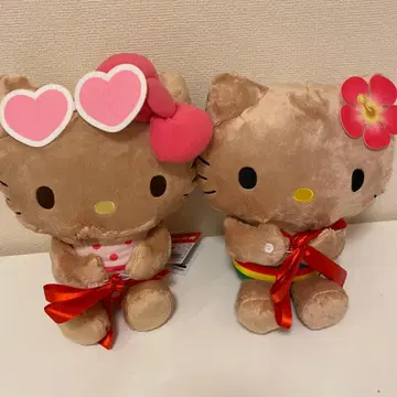 키티 My 헬로키티 안아주기 포즈 인형 BIG 다이토 햇볕에 그을린 키티