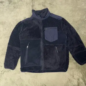 UNIQLO 엔지니어드 가먼츠 콜라보 플리스 자켓 L 블랙
