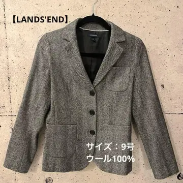 [새상품급] 랜즈 엔드 그레이 테일러드 자켓 사이즈 9