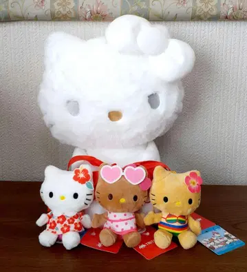 다이토 헬로키티 안고 포즈 BIG 타입 봉제 인형 마스코트