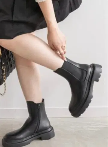 RANDA 통굽 부츠