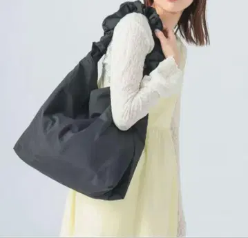 BEAMS HEART 개더 핸들 토트백