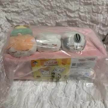 꼬마 햄토리 제일복권 A상 낮잠 티슈 케이스 리본짱 코시