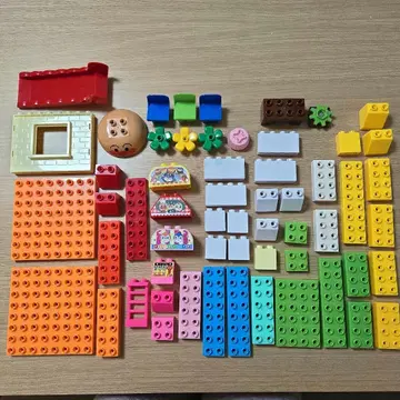 호빵맨 블록 라보 세트