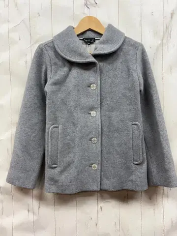 T909: 에네스베 a gnes b. 양모 숏코트 일본제