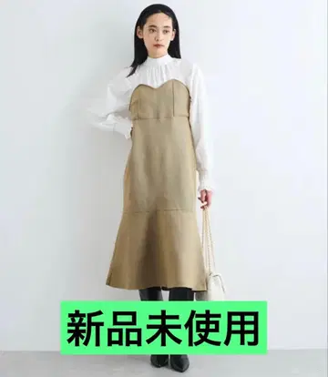 [ 미사용 새상품 ] VIS 백리본 도킹 머메이드 원피스