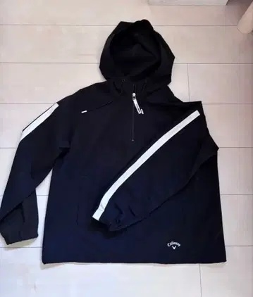 캘러웨이 하프 지퍼 블루종