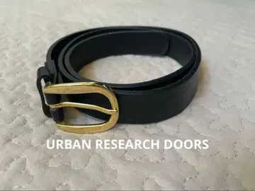 URBAN RESEARCH DOORS 여성용 가죽 벨트
