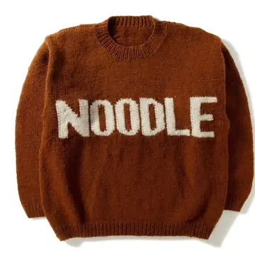 macmahon knitting mills Noodle 로고 스웨터