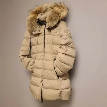 타트라스 퍼 베이지 다운 자켓