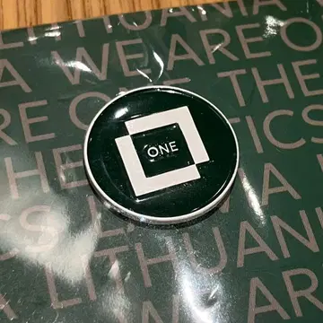 오사카 만박 리투아니아 핀 배지 WE ARE ONE