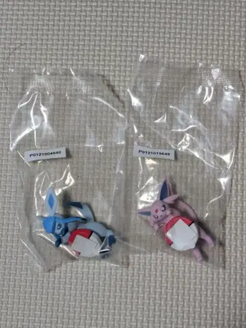 포켓몬 제일복권 F상 길거리 산책 치라링 프렌즈 2세트 에브이글레이시아