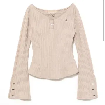 andmary Dorothy heart tops beige