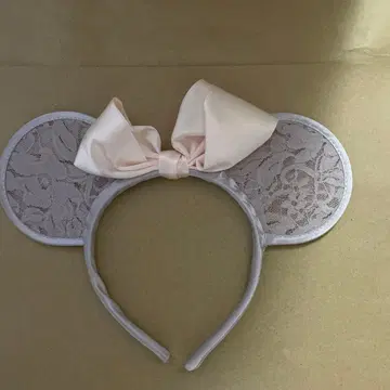 미니 귀 머리띠 레이스 리본 포함 디즈니
