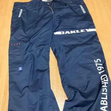 OAKLEY 네이비 팬츠