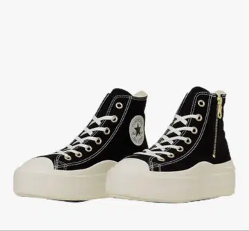 미사용에 가까운 컨버스 스니커즈 통굽 경량 지퍼 PLTS II Z HI