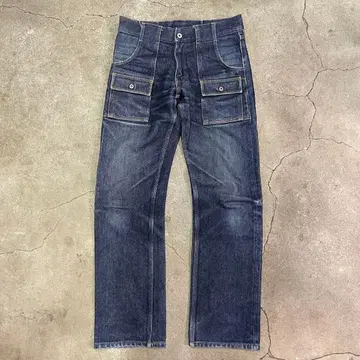 비사문천 MARUNI-JEANS.Co 니시와키 Bl-550 데님 M