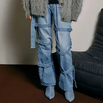 메종 스페셜 본지티 데님 팬츠 블루 38