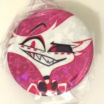 해즈빈 호텔 POPUP SHOP 홀로그램 캔뱃지 엔젤 더스트