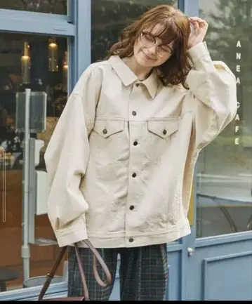 모노마트 여성용 빅 실루엣 신치 벨트 디자인 데님 자켓