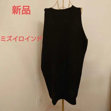 [ 새상품 ] 미즈이로 인드 니트 원피스
