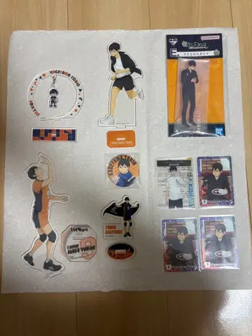 하이큐 카게야마 토비오 굿즈 아크릴 스탠드 가챠가챠