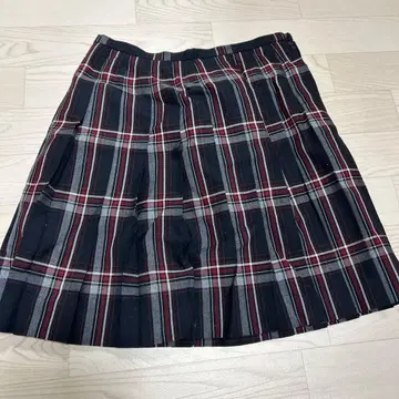 이스트 보이 플리츠 스커트 사이즈 13 체크 무늬