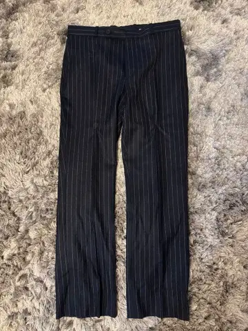 UNITED ARROWS 스트라이프 슬랙스 L 사이즈 기모 AW