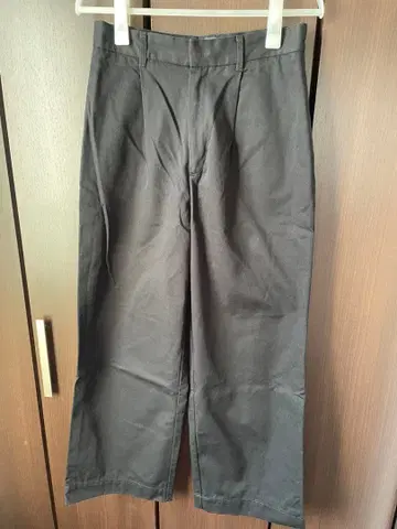 컨디션 최상 트래디셔널 웨더웨어 블랙 팬츠 S (일본 사이즈 M~L)