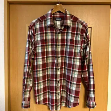 patagonia 오가닉 코튼 체크 셔츠 S