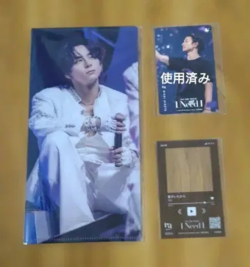 INI 니시 히로토 기사용 무비티켓, 입장객 혜택, 티켓 홀더