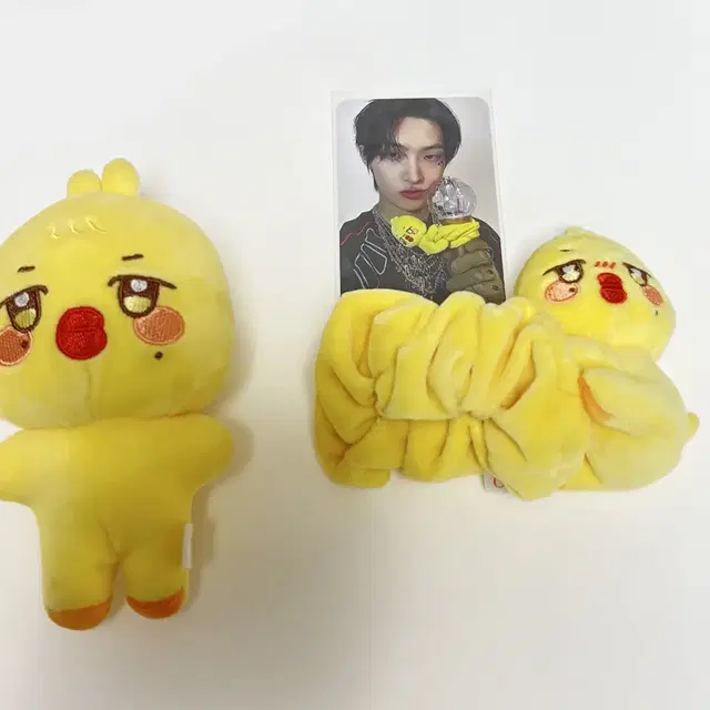 에이티즈 민기 애니티즈 뿅밍이 키링+응원봉 스트랩 일괄