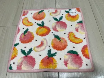 러브러리 바이 페이 피치 도트 손수건