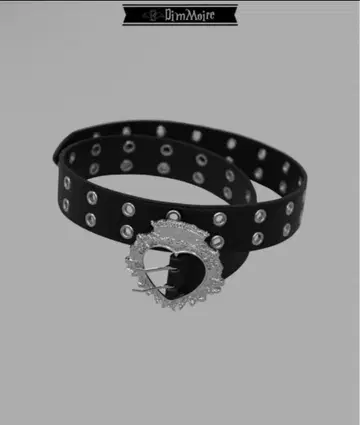 DimiMoire 하트형 버클 벨트