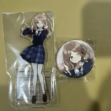 뱅드림 나가사키 소요 아크릴 피규어 캔뱃지 세트