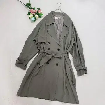 카사포르테 [38] [M] 자켓 얇은 소재 트렌치코트 스프링 코트