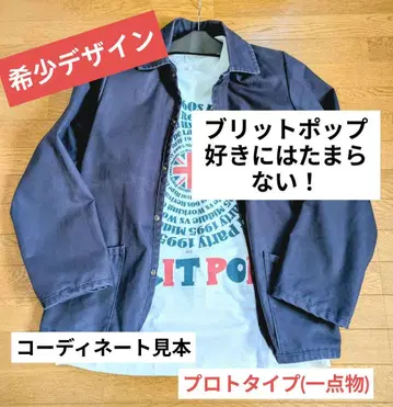 [레어] BRIT POP 브릿팝 30주년 기념 T셔츠 시험 제작품 V