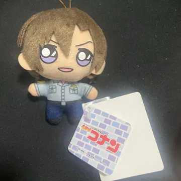 명탐정 코난 모어플러스 봉제 인형 마스코트 경찰학교조 하기와라 켄지