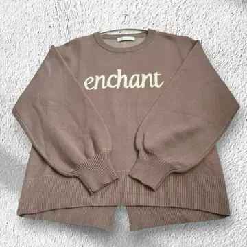 A DAY IN THE LIFE 로고 니트 스웨터 크루넥