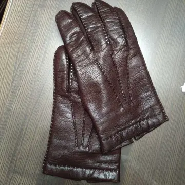 브라운 가죽, 안감 캐시미어 그로브