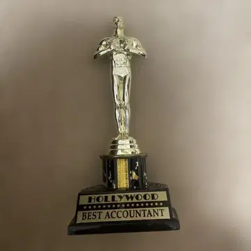 BEST ACCOUNTANT 오스카상풍 피규어