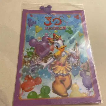 디즈니 리조트 클리어 파일 30주년 데이지