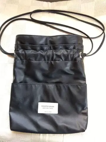 뷰티풀 피플 2WAY 가죽 복조리 백 블랙