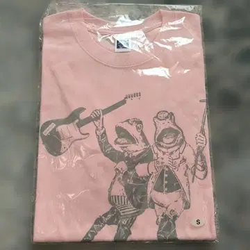 청룡인 T셔츠 핑크