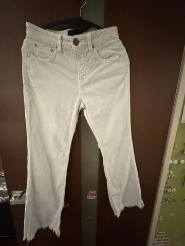 RED CARD 라이트 그레이 코듀로이 데님 팬츠 2024 모델