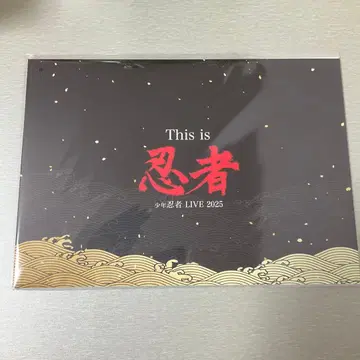 This is 닌자 LIVE 2025 A4 사이즈 소년 닌자