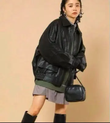 FREAK'S STORE 블랙 가죽 자켓