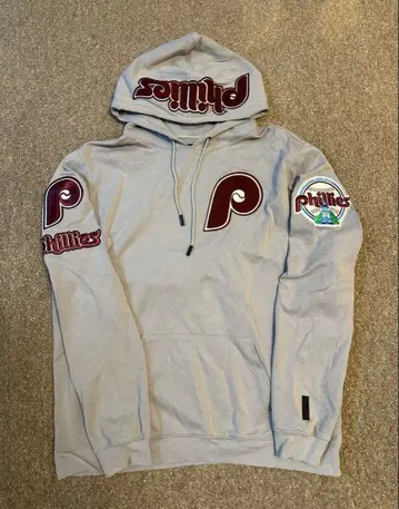 필리스 자수 후드티