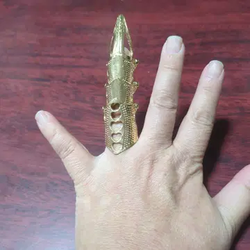 유니크 디자인 골드 반지